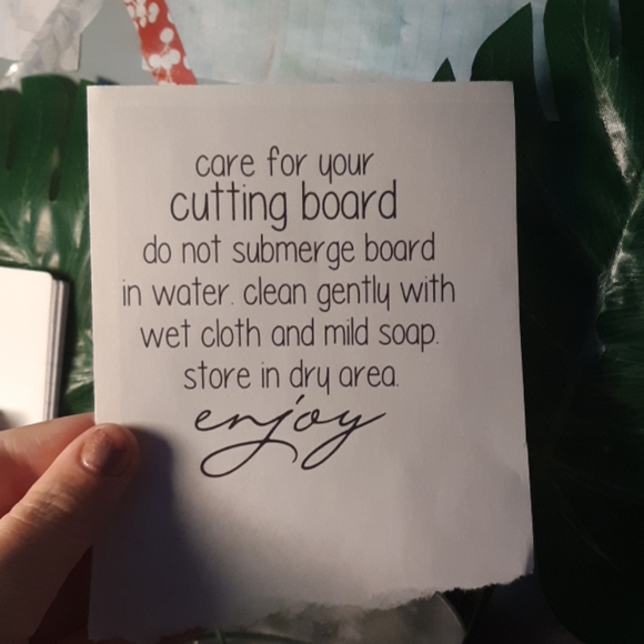 RESTOCKED Handcrafted Wooden Cutting Board - Picture 6 of 6